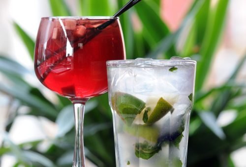 The sangria and mojito at Soul de Cuba Cafe, New Haven.  Mara Lavitt/New Haven Register11/25/12